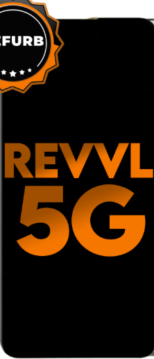 T-Mobile Revvl 5G LCD Assembly With Frame (Black) (Refurbished)
