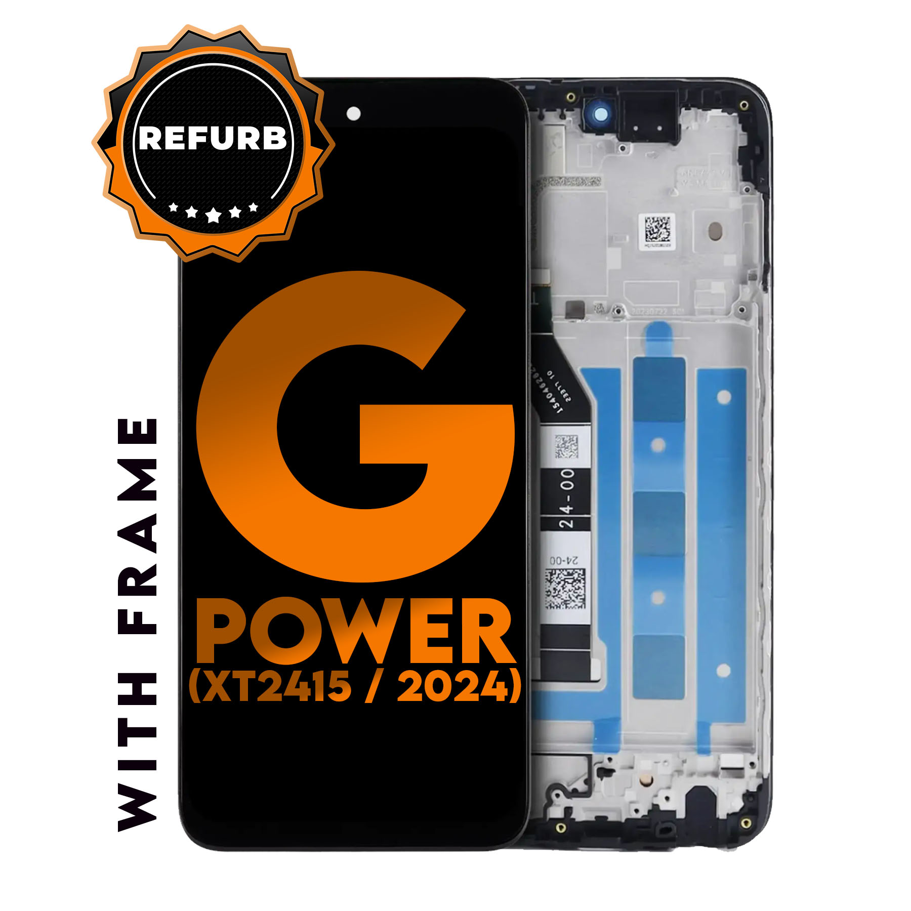 For Motorola Moto G Power 5G (XT2415 / 2024) | LCD Assembly w/ Frame