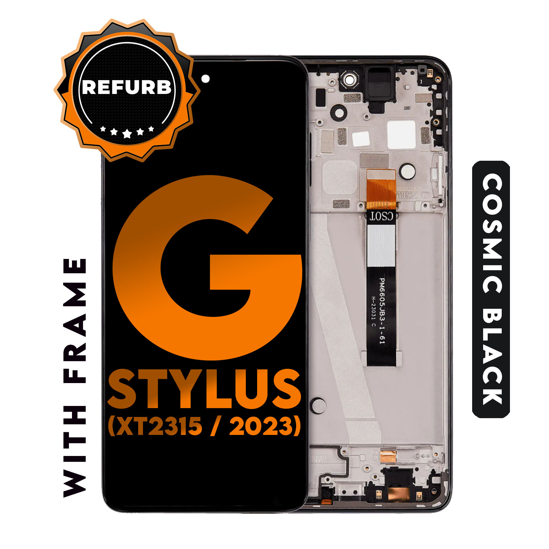 For Motorola Moto G Stylus 5G (XT2315-5 / 2023) | LCD WITH FRAME 