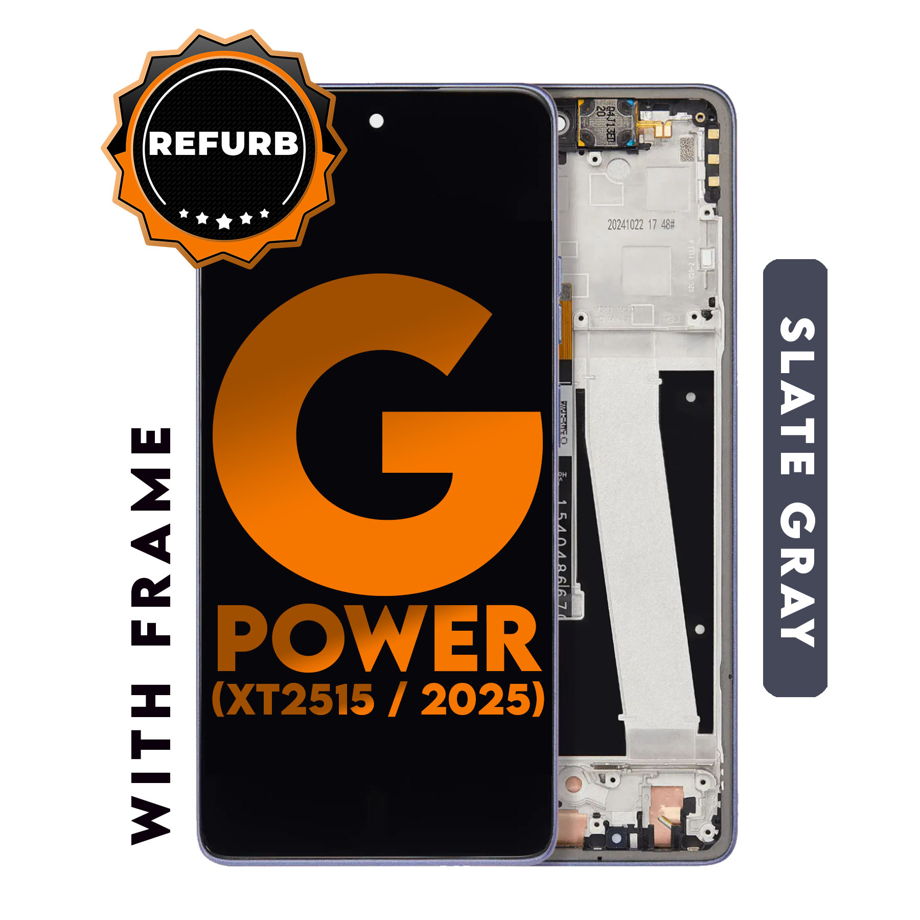 For Motorola Moto G Power 5G (XT2515 / 2025) | LCD WITH FRAME  (Refurbished) 