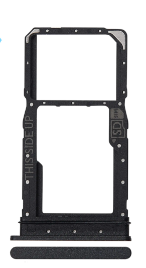 Single Sim Card Tray For Motorola Moto G 5G (XT2513 / 2025) (Premium) (Forest Gray)