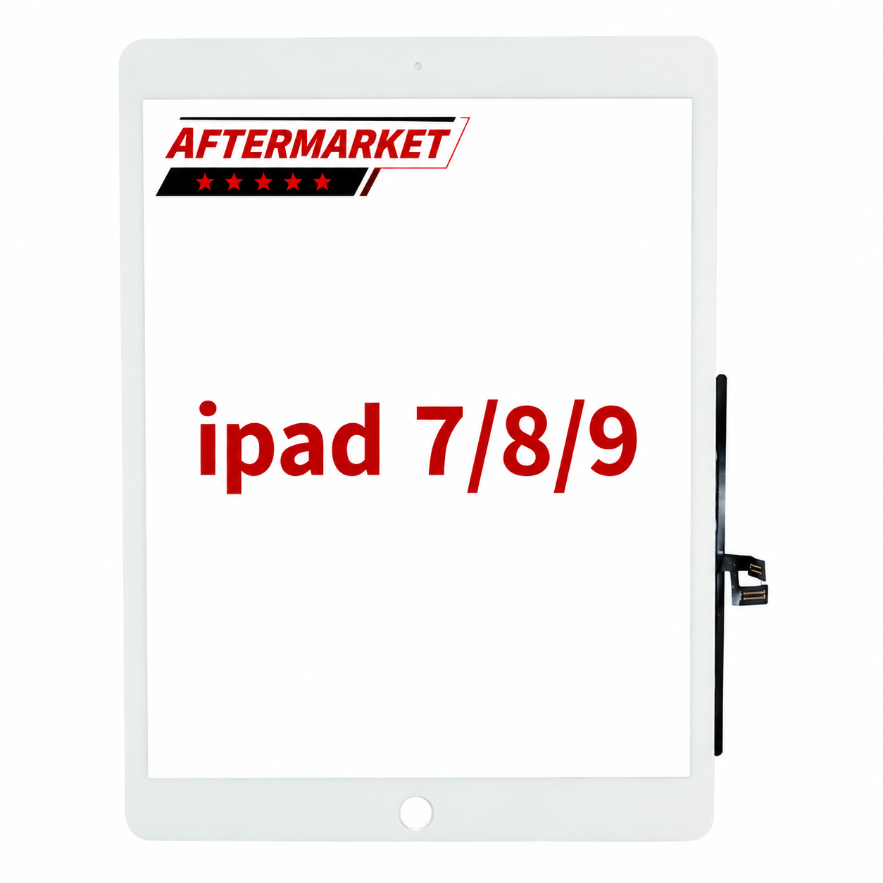 (Aftermarket Plus) (White) ) For iPad 7 (2019) / iPad 8 (2020) / iPad 9 (2021) | DIGITIZER 