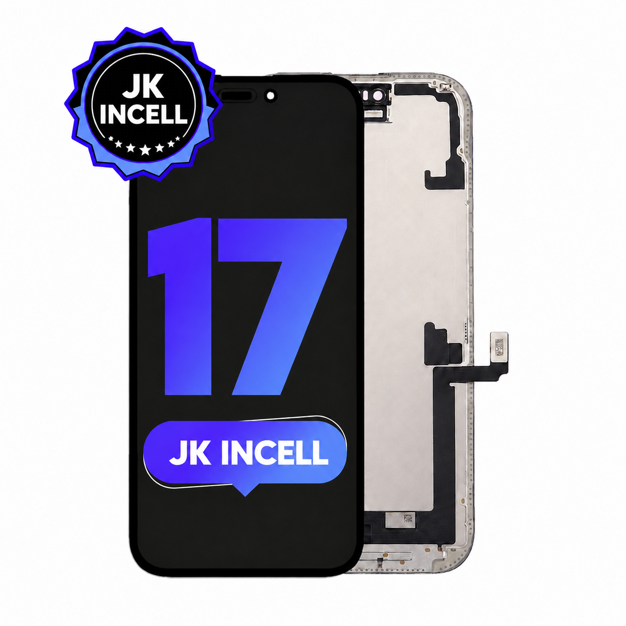 For iPhone 17  | (JK INCELL) LCD (Full Coverage/ Breakage covered)
