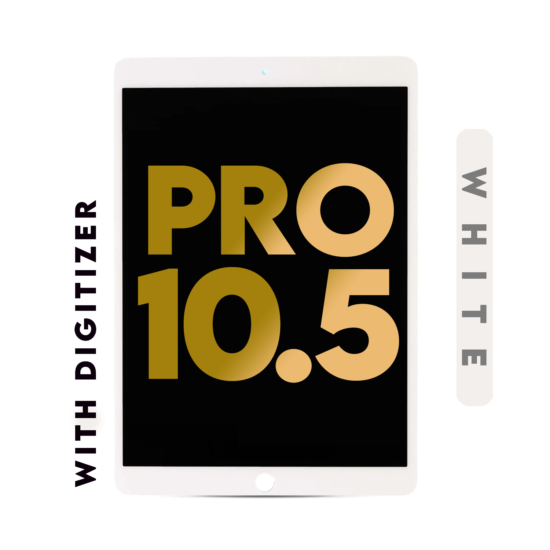 (Premium) (White) For iPad Pro 10.5 | LCD Assembly (Refurbished) — image 1