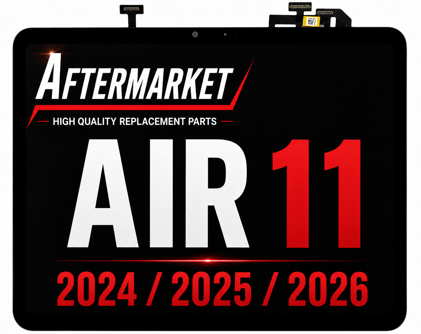 (Aftermarket FOG)  For iPad Air 11" (2024 / 2025 / 2026) | LCD Assembly With Digitizer (WiFi & Cellular) 