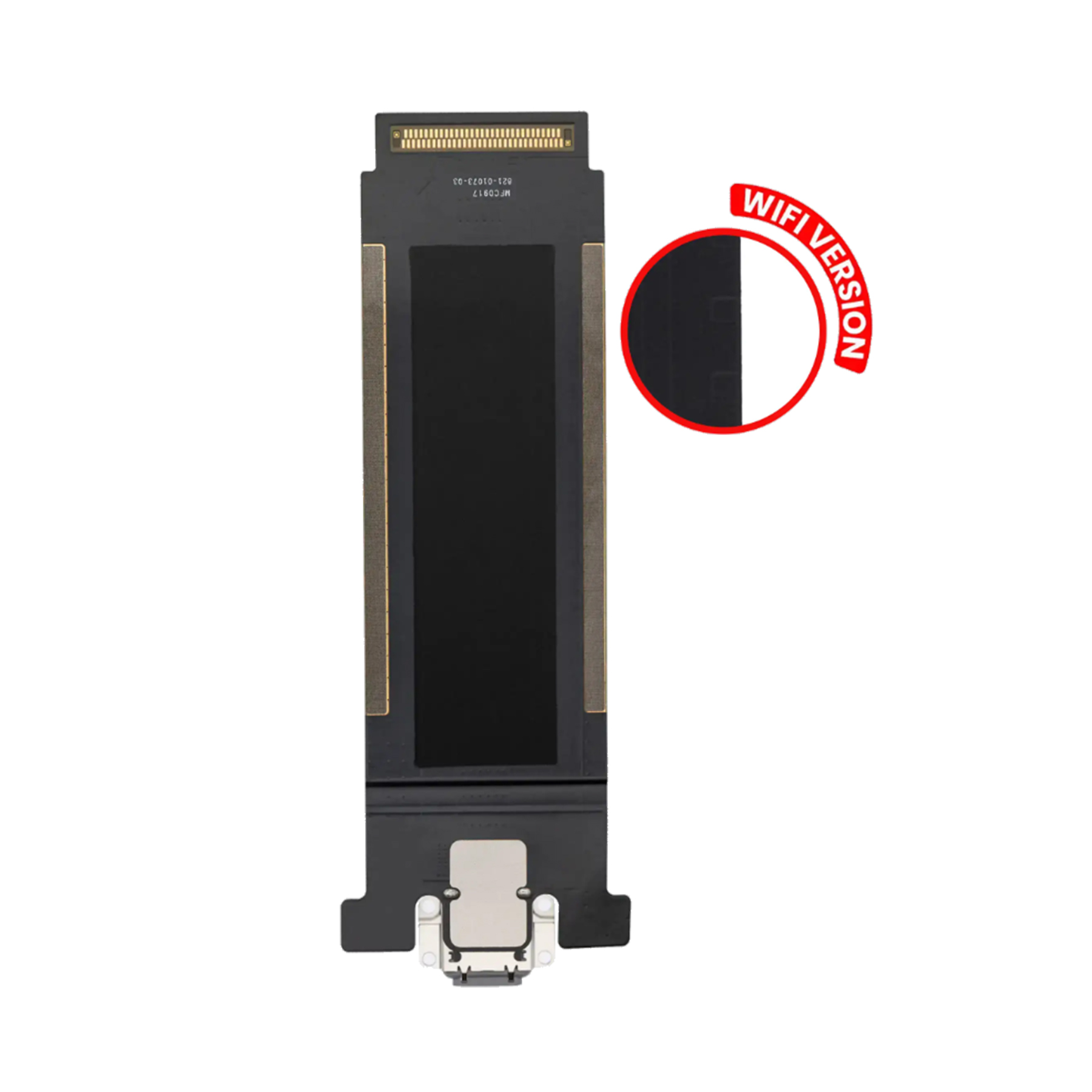  (WiFi Version) iPad Pro 12.9" 2nd Gen (2017) | Charging Port (Black)