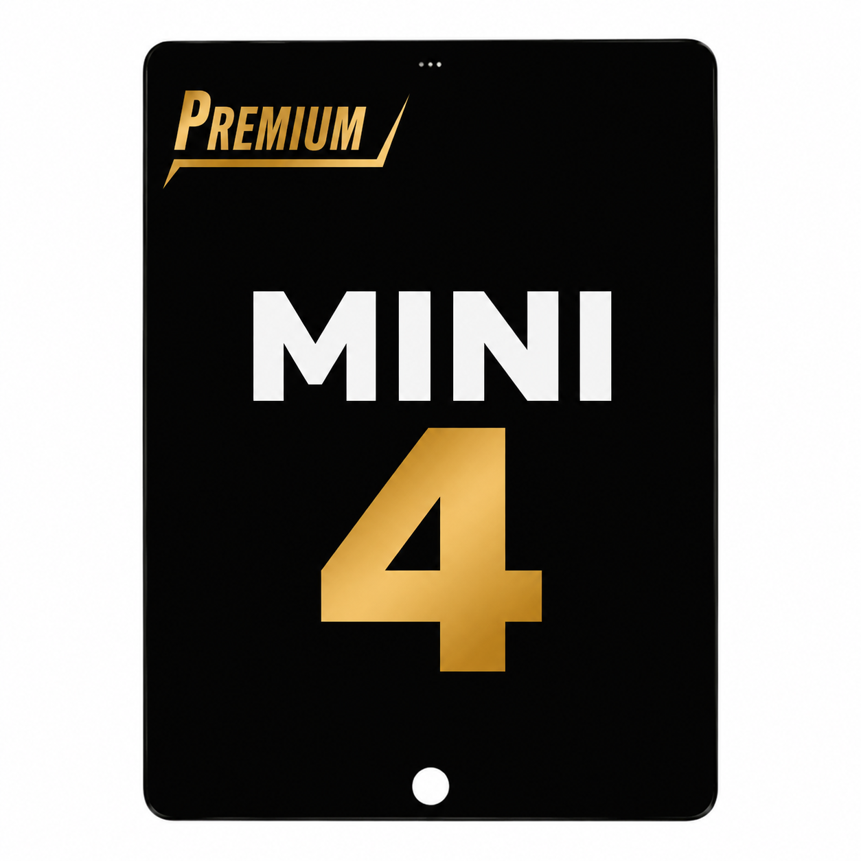 (Premium) (Black) For iPad mini 4 | LCD Assembly (Refurbished)