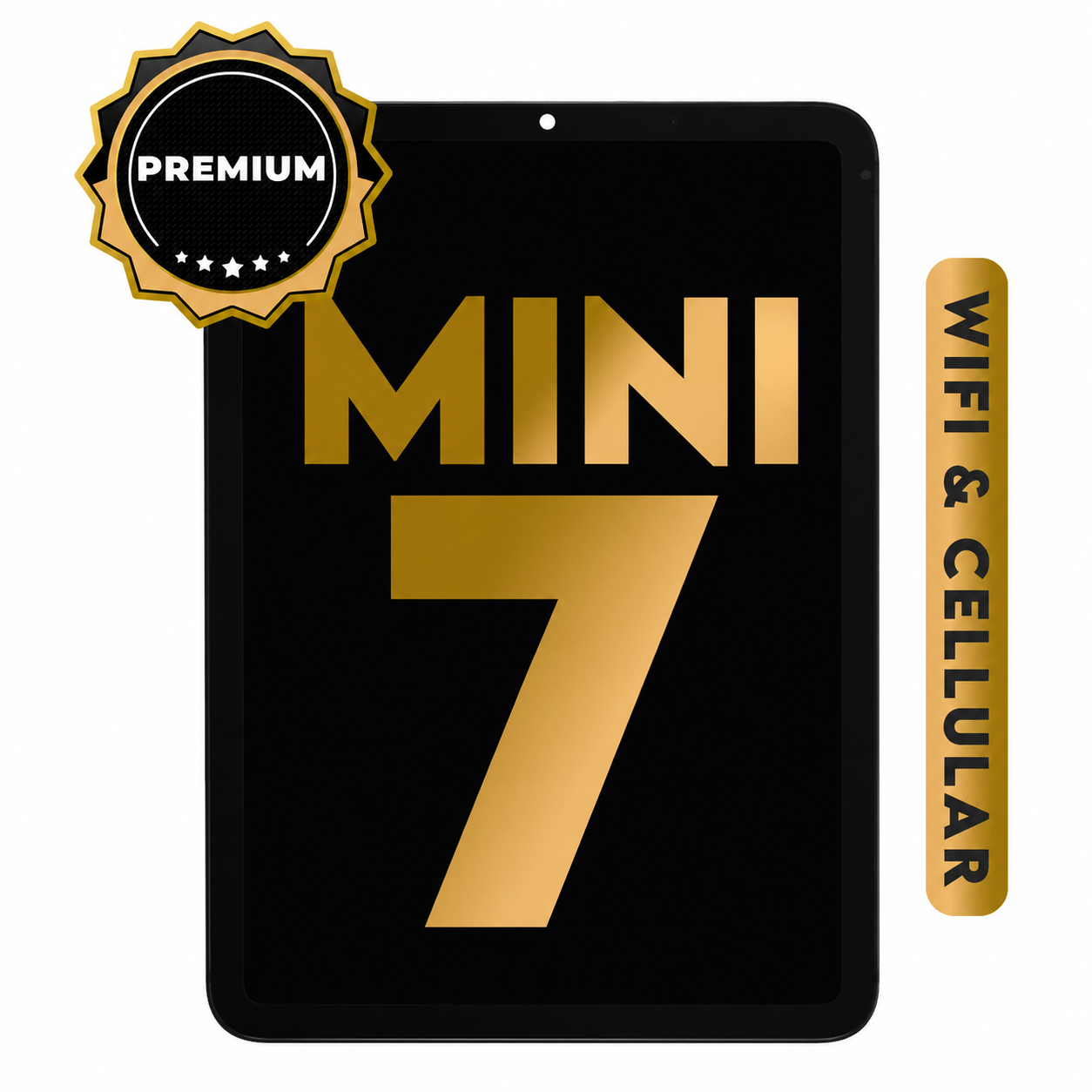 (PREMIUM) LCD Assembly With Digitizer For iPad Mini 7 (2024) (Refurbished) (WiFi / Cellular) — image 1
