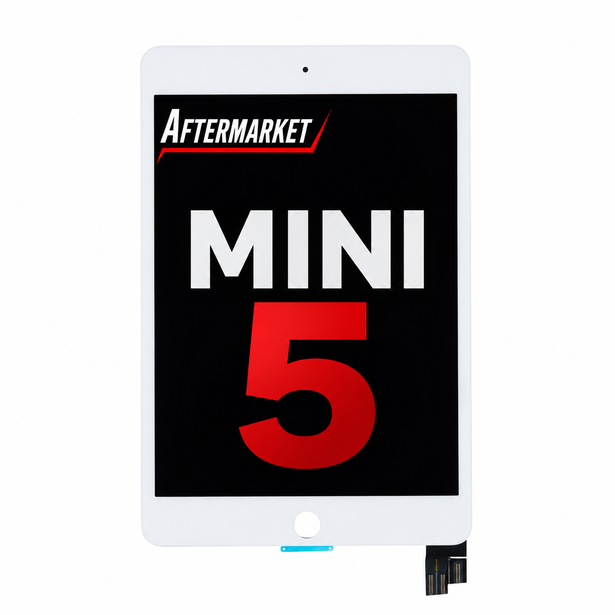 (Aftermarket Plus) (White) For iPad mini 5 | LCD Assembly (FOG) — image 1