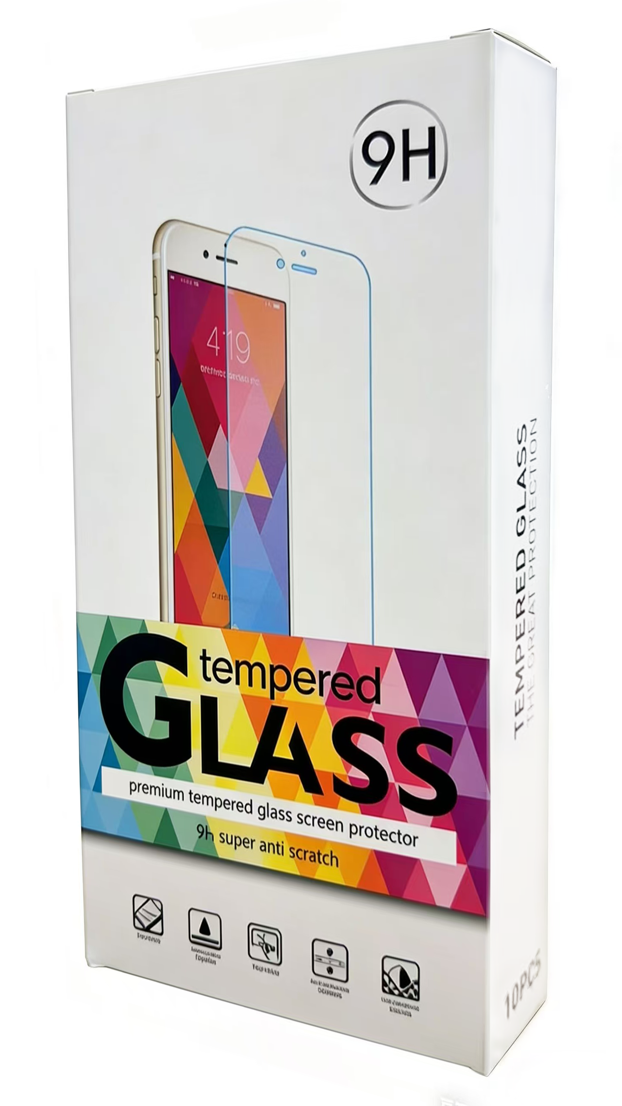 For Iphone 12 Mini | Clear Tempered Glass Screen Protector (Box Of 10)