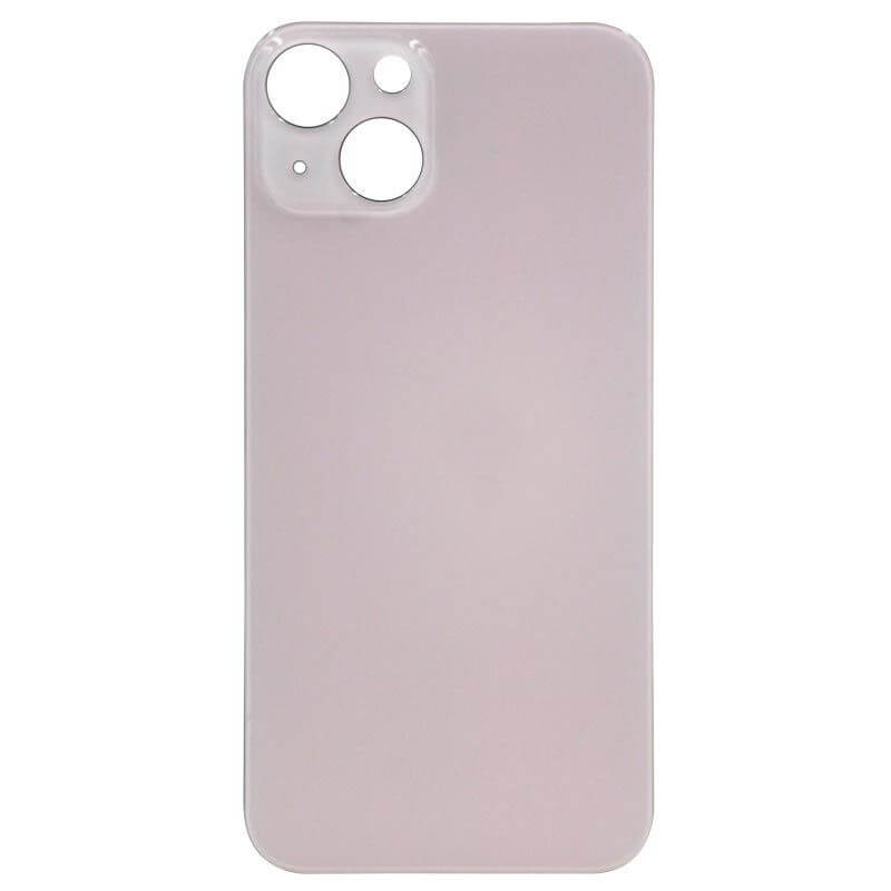(PINK) For iPhone 13 | BACK DOOR GLASS (Big Hole) (No Logo)