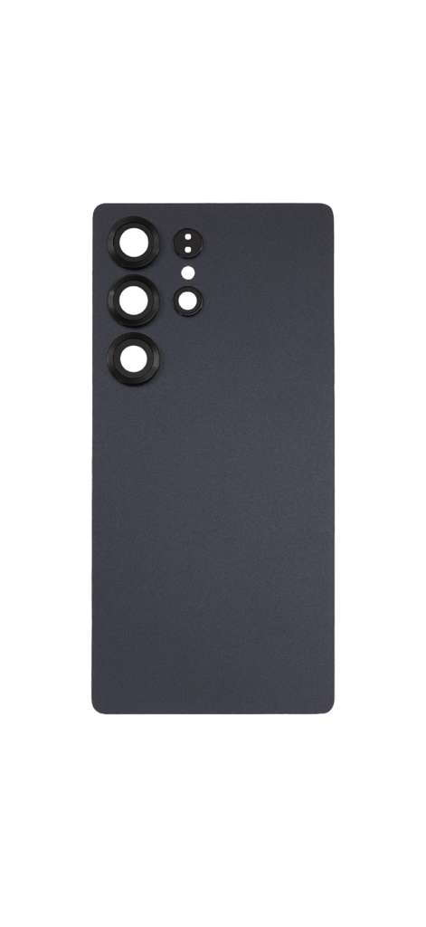 (Titanium Black) Samsung Galaxy S25 Ultra 5G Back Cover Glass With Camera Lens — image 1
