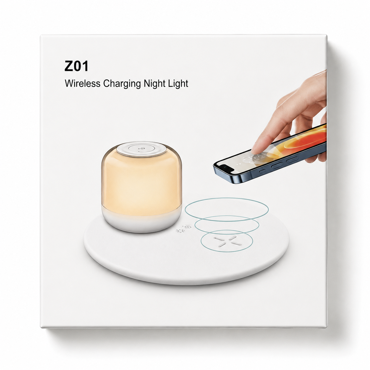 Z01 WIRELESS CHARGING NIGHT LIGHT