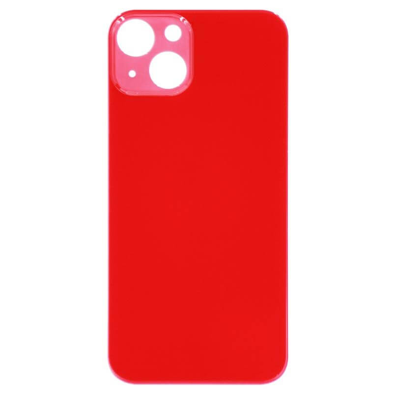 (RED) For iPhone 13 | BACK DOOR GLASS (No Logo)