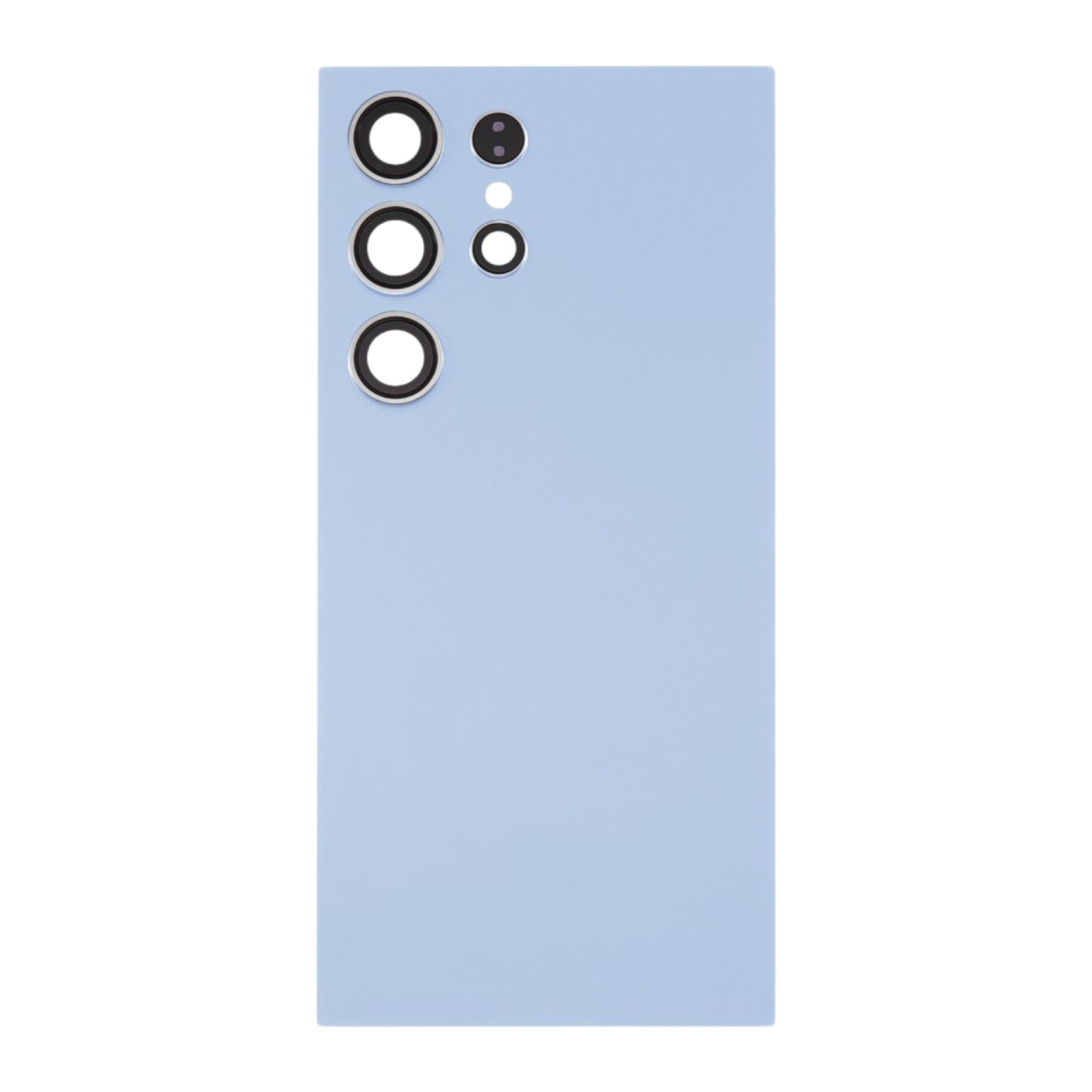 (Sapphire Blue) For Galaxy S24 Ultra | Back Cover Glass With Camera Lens (No Logo) — image 1