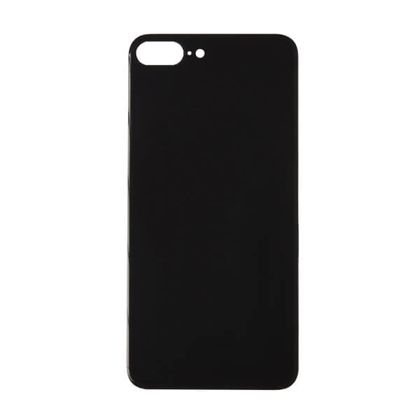 (Black) For iPhone 8 Plus | Back Glass Door (No Logo)