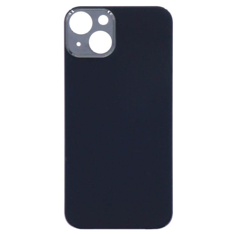 (Black) For iPhone 13 MINI | BACK DOOR GLASS (Big Hole) (No Logo)