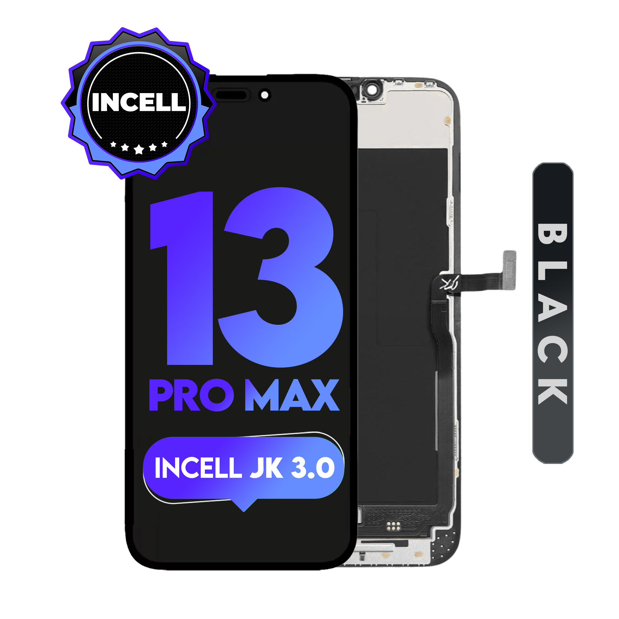 For iPhone 13 Pro Max | ( Incell JK 3.0) LCD (Full Coverage/ Breakage covered)