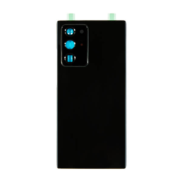 (Black) For Galaxy Note 20 Ultra | Back Glass With Camera Lens (No Logo)