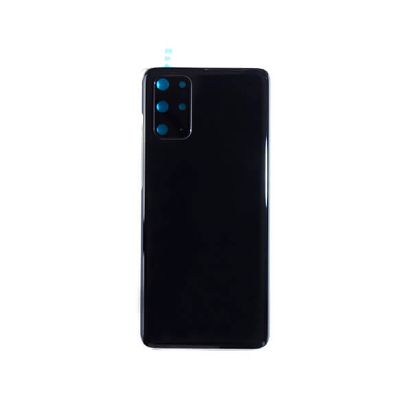 (Black) For Galaxy S20 Plus | Back Glass With Camera Lens (No Logo)
