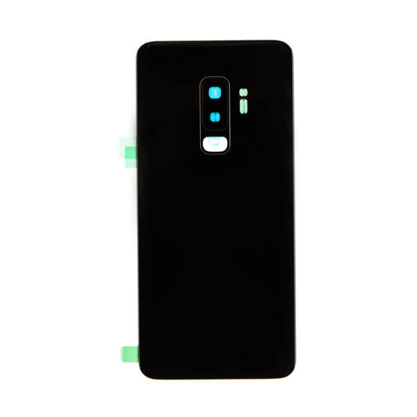 (Black) Galaxy S9 Plus | Back Glass With Camera Lens (No Logo)