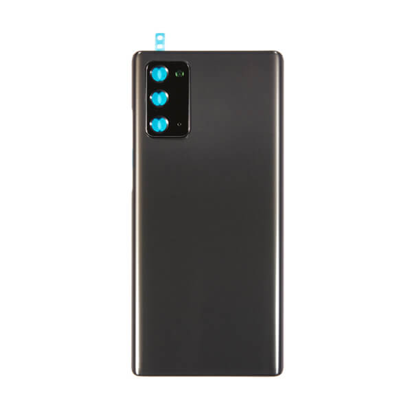 (Mystic Black) For Galaxy Note 20 | Back Glass With Camera Lens (No Logo)