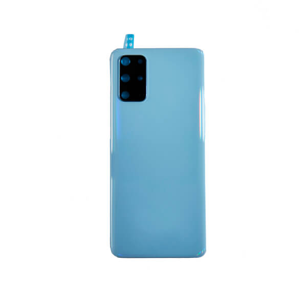 (Blue) For Galaxy S20 Plus | Back Glass With Camera Lens (No Logo)