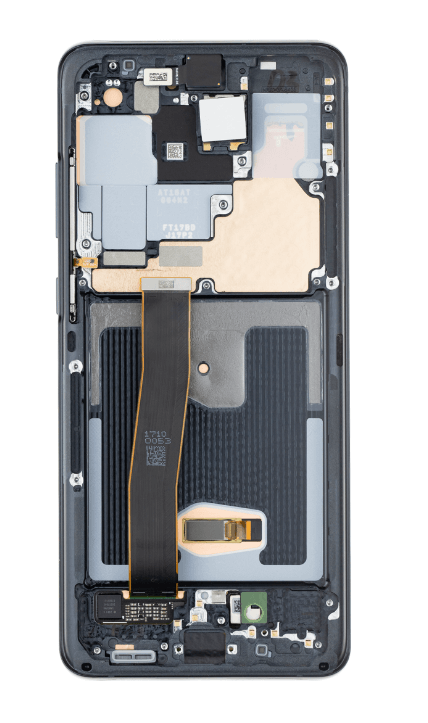(Generic) For Galaxy S20 Ultra 5G (with Frame) LCD Replacement Part - Cosmic Black