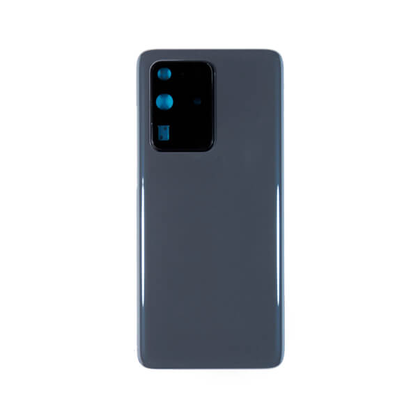 (Gray) For Galaxy S20 Ultra | Back Glass With Camera Lens (No Logo)
