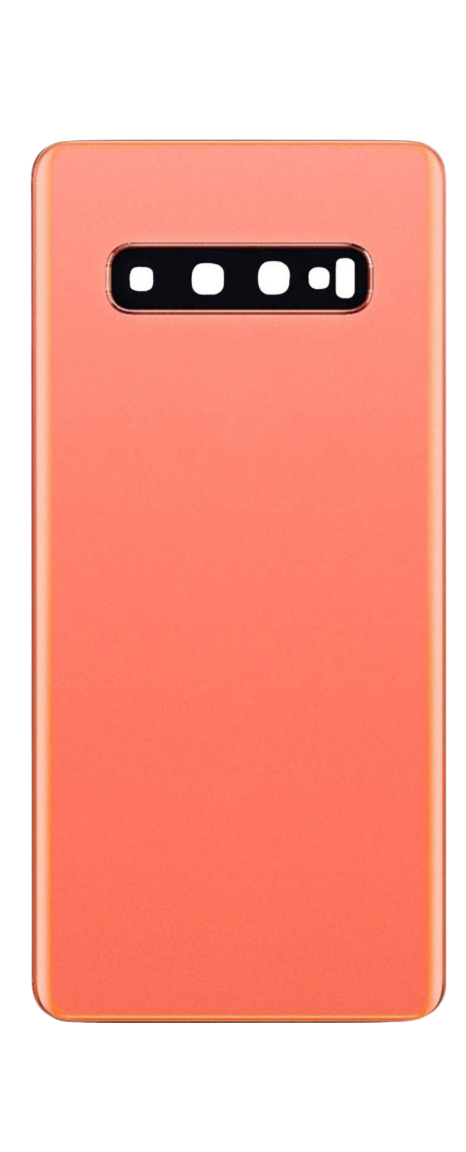 (orange) For Galaxy S10E | Back Glass With Camera Lens (No Logo)