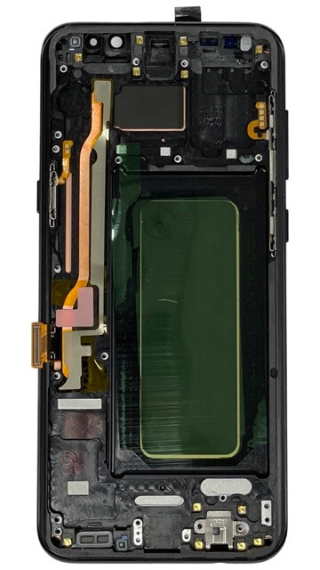 (Black) (Refurbished) For Galaxy S8 Plus | LCD Replacement Part with Frame