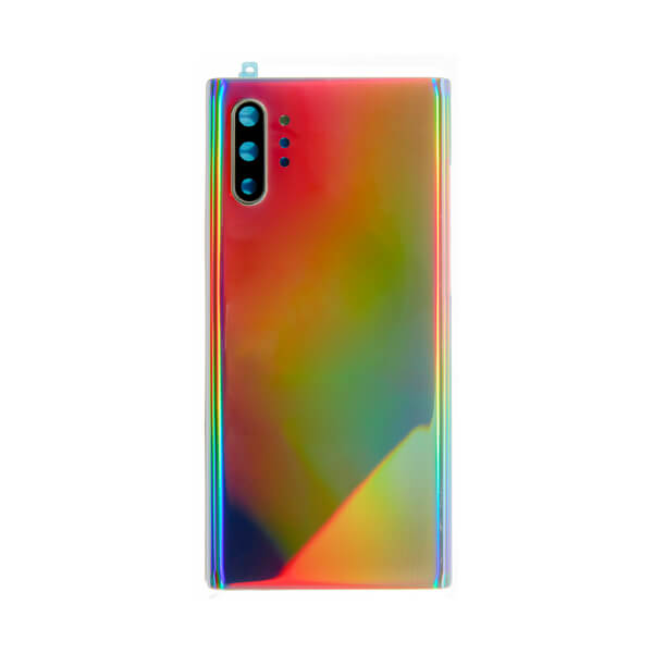 (Sliver Aura Glow) Galaxy Note 10 Plus | Back Glass With Camera Lens (No Logo)
