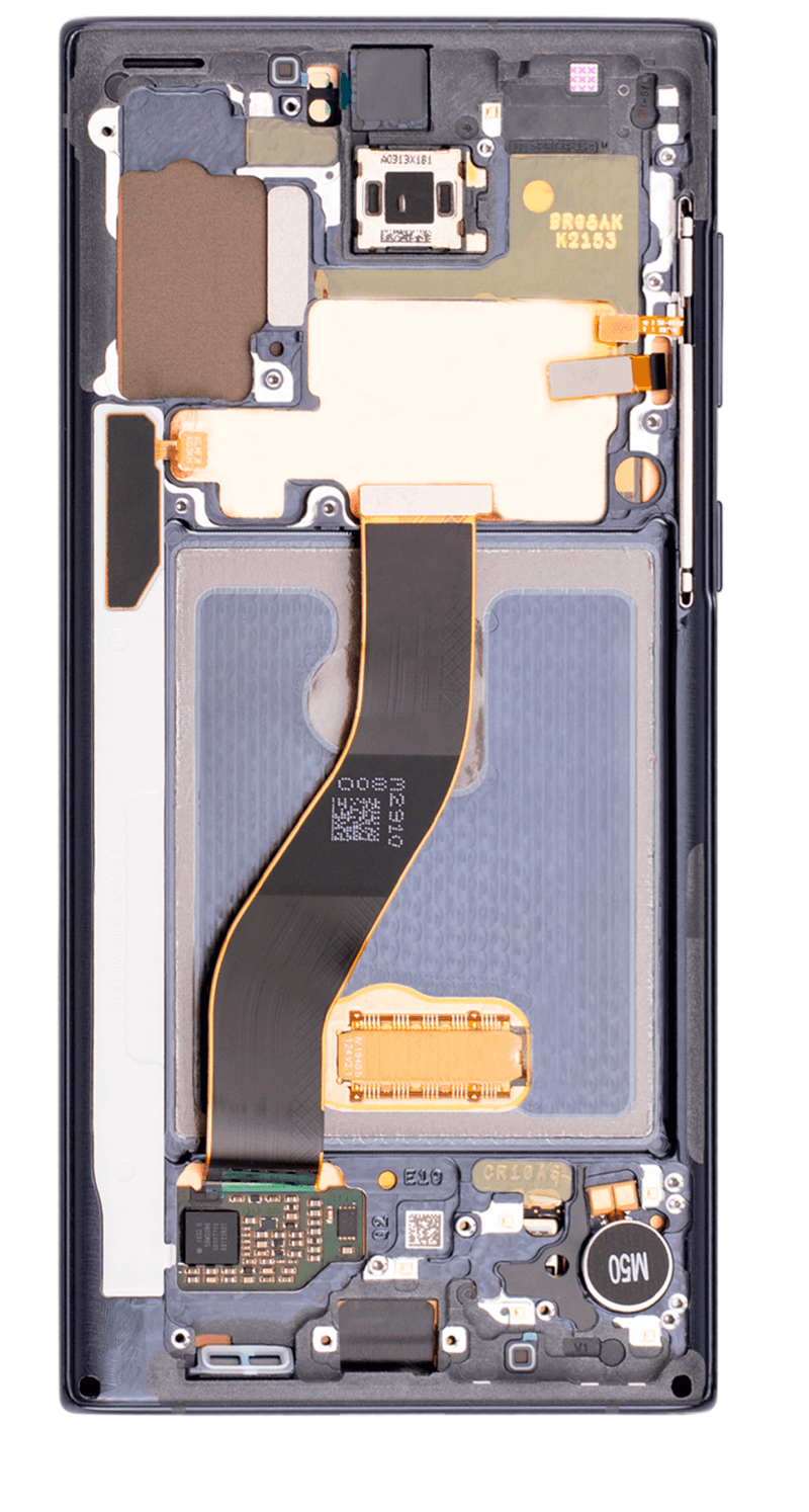(TFT) For Galaxy Note 10 | (with Frame) LCD Replacement Part - Aura Black