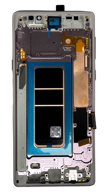 (TFT) For Galaxy Note 9 | (with) Frame LCD Replacement Part - Lavender Purple