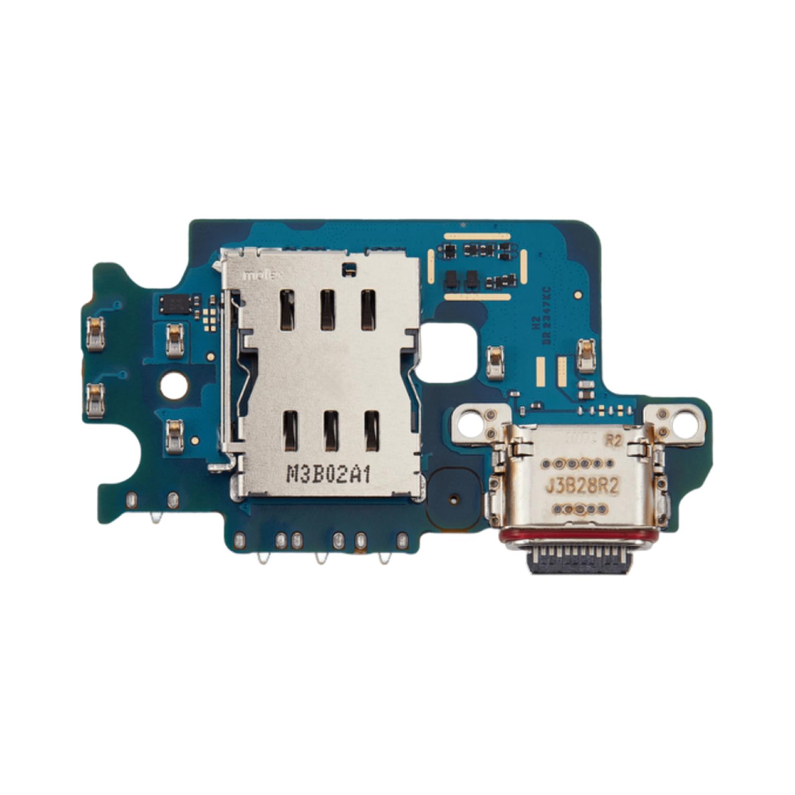 For Galaxy S24 (S921U) | Charging Port Board With Sim Card Reader (North American Version)