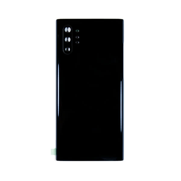 (Aura Black) Galaxy Note 10 Plus | Back Glass With Camera Lens (No Logo)