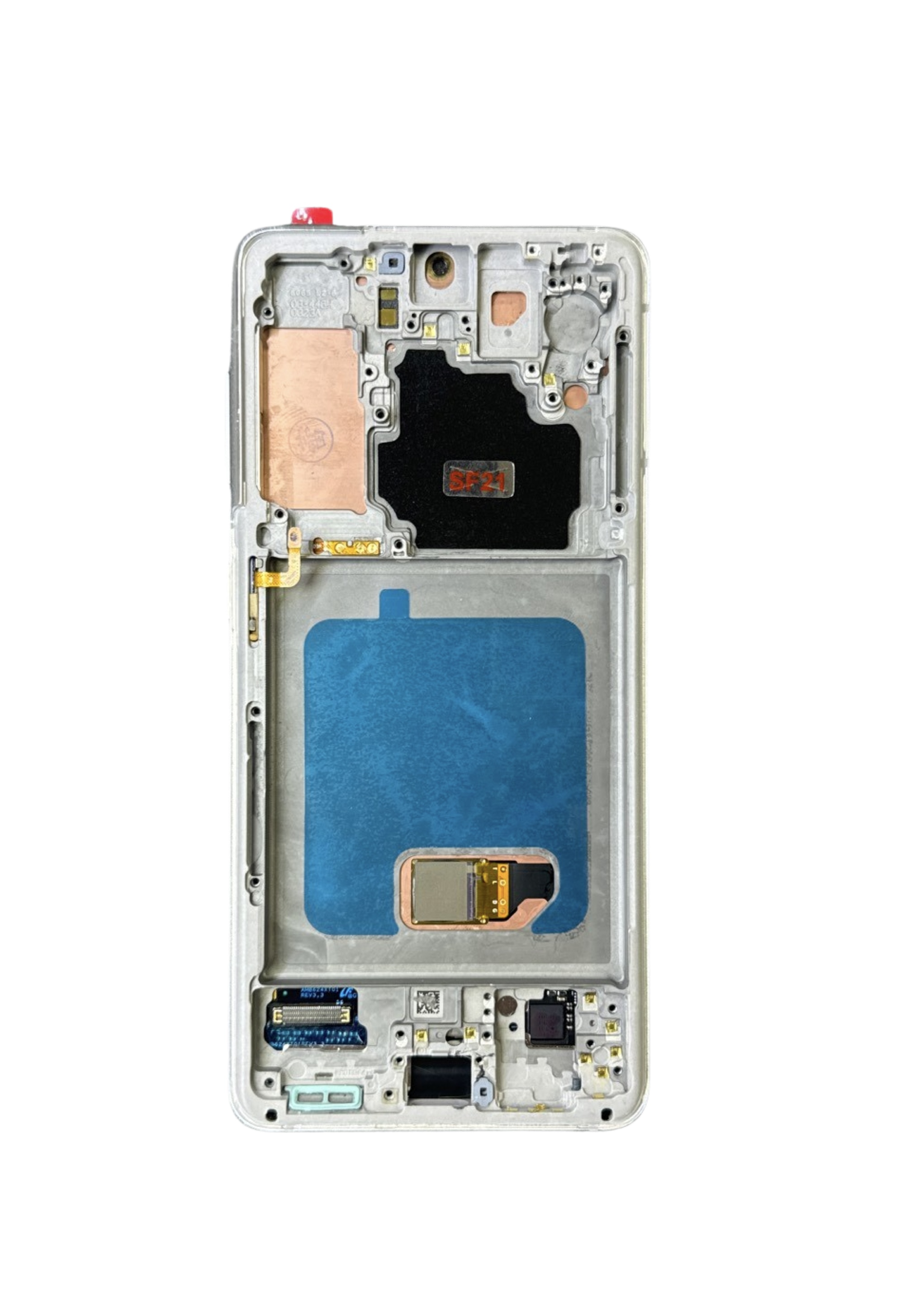 (Generic) For Galaxy S21 5G | LCD (with Frame) Replacement Part - Phantom white