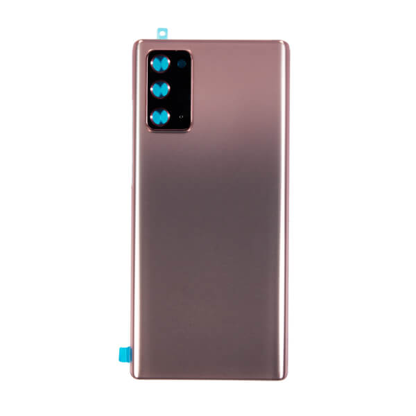 (Mystic Bronze) For Galaxy Note 20 | Back Glass With Camera Lens (No Logo)