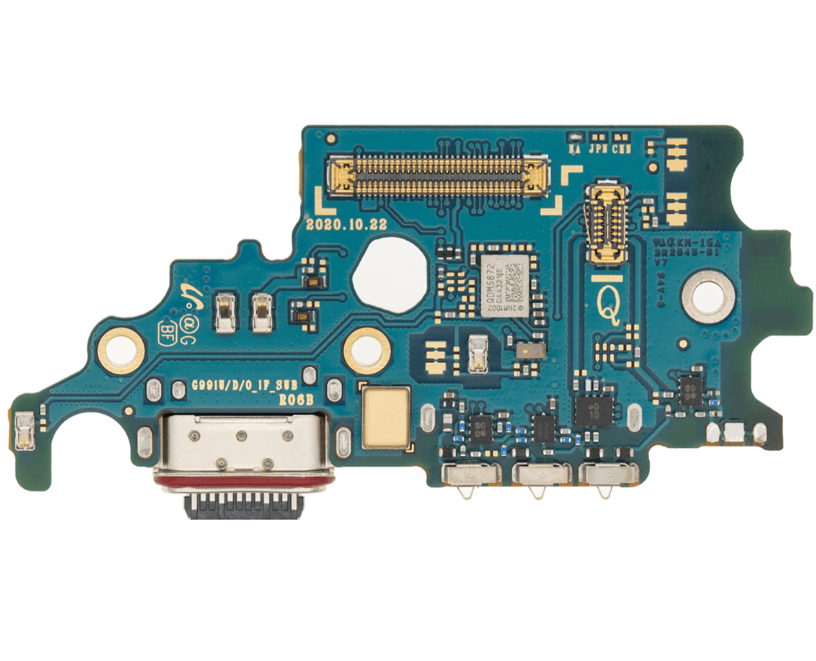 For Galaxy S21 5G (G991U) | Charging Port With Sim Card Reader