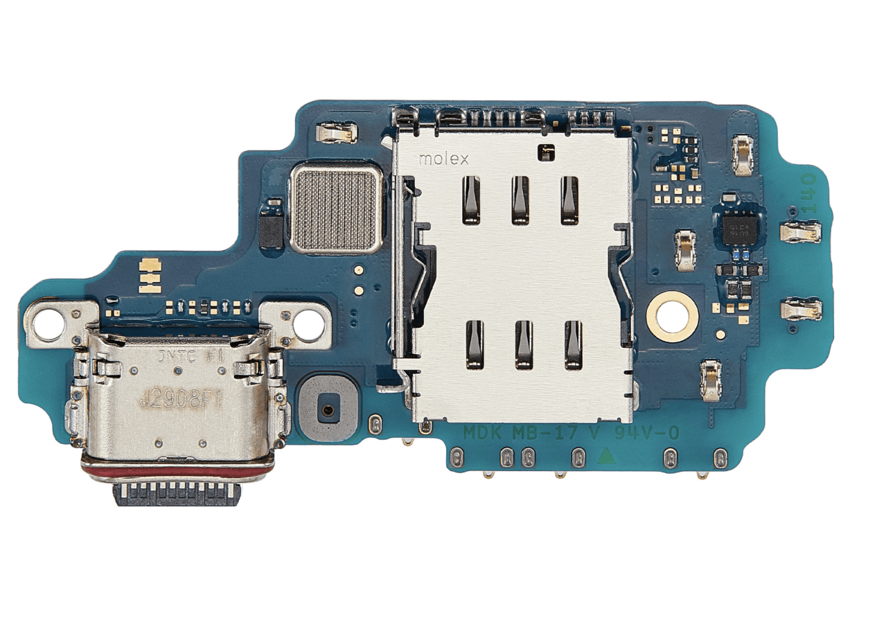 For Galaxy S23 Ultra (S918U) | Charging Port Board With Sim Reader (US Version)