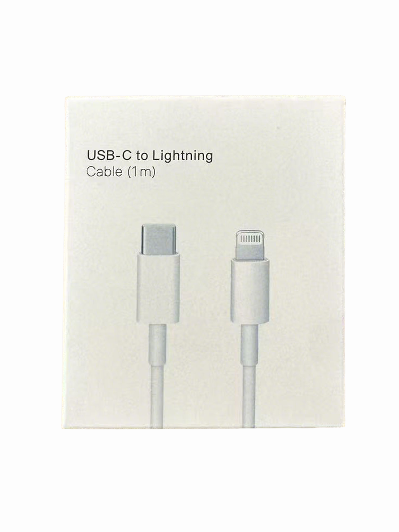 (white package) Type C to Lightning Charging Cable (1M)