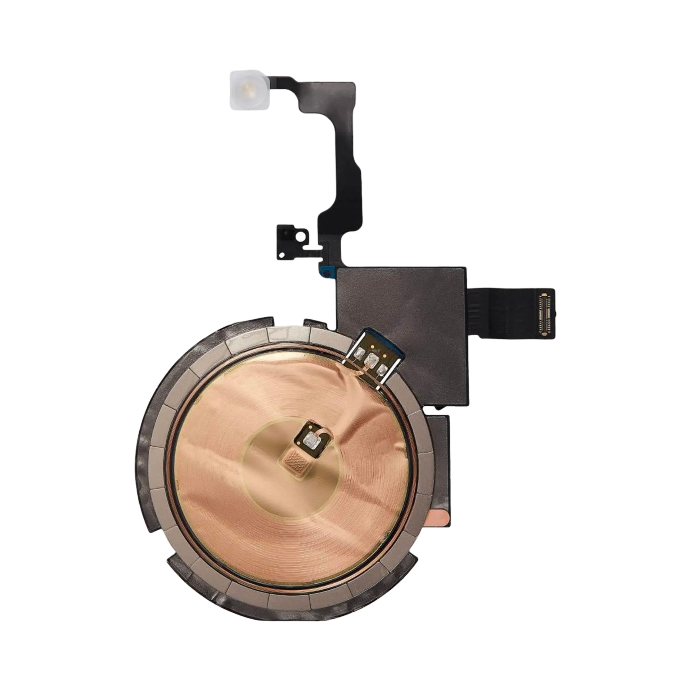 For iPhone 15 Pro Max | Wireless NFC Charging Flex With Flashlight Flex Cable