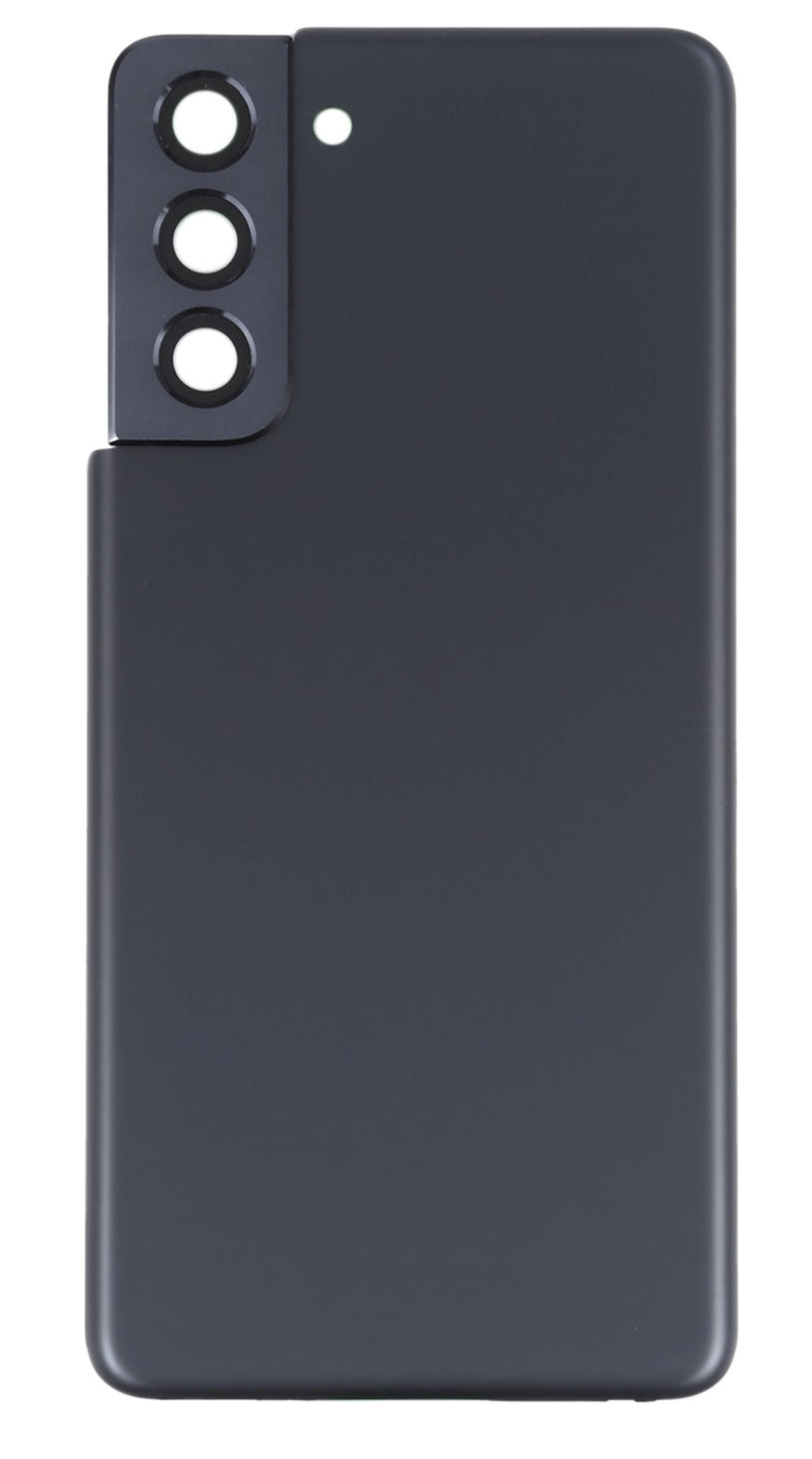 (BLACK) For Galaxy S21| Back Glass With Camera Lens (No Logo)