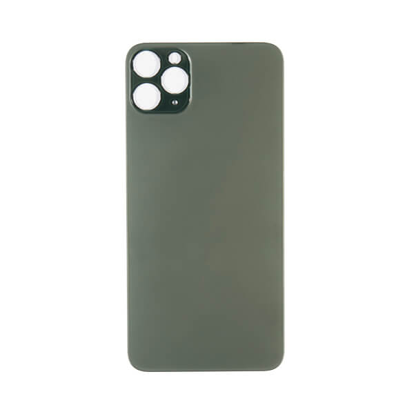 (Black) iPhone 11 pro max | BACK DOOR GLASS (Big Hole) (No Logo)