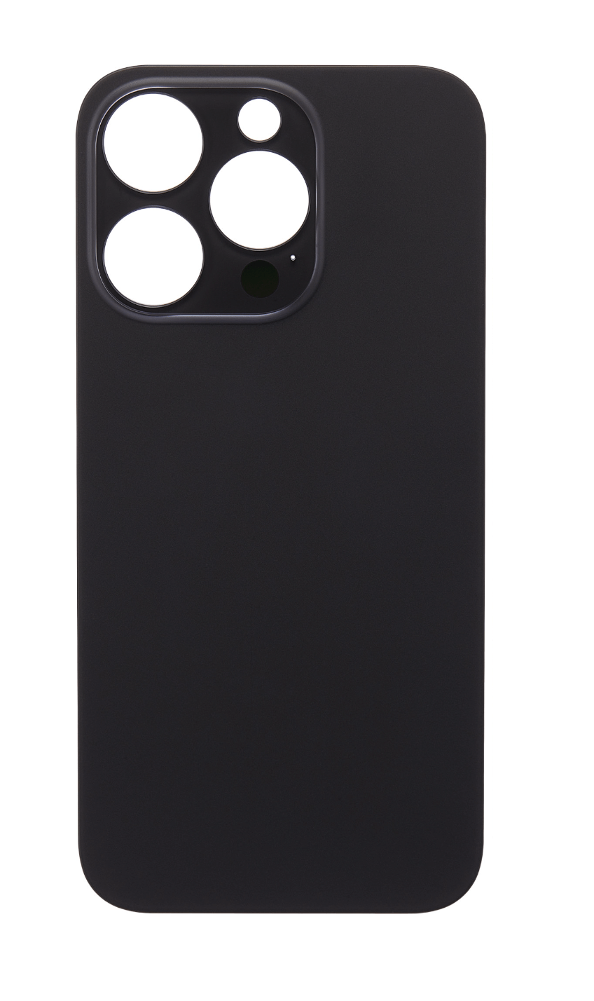 (BLACK) For iPhone 14 Pro Max | BACK DOOR GLASS (BIG HOLE) (No Logo)
