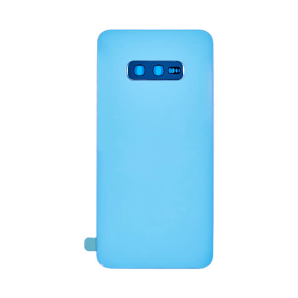 (Blue) For Galaxy S10E | Back Glass With Camera Lens (No Logo)