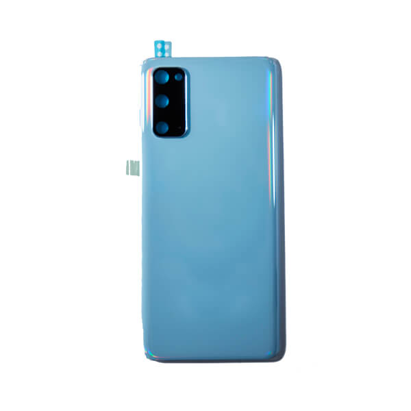 (Blue) For Galaxy S20 | Back Glass With Camera Lens (No Logo)