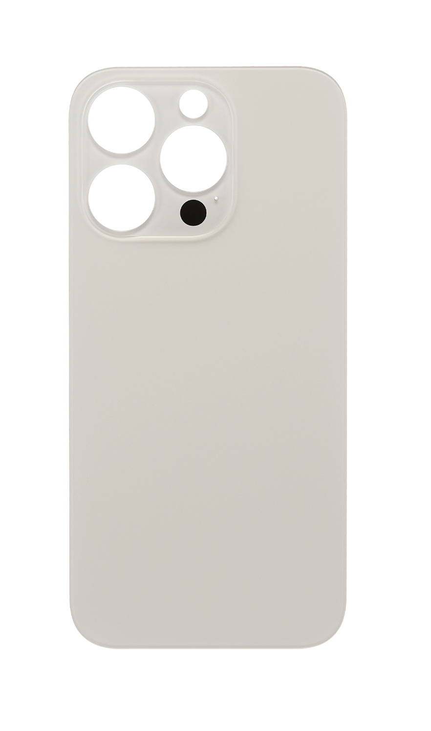 (GOLD) For iPhone 14 Pro | Back Glass (Big Hole) (No Logo)