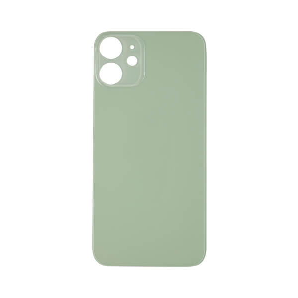 (GREEN) For iPhone 12 mini | BACK DOOR GLASS (Big Hole) (No Logo)
