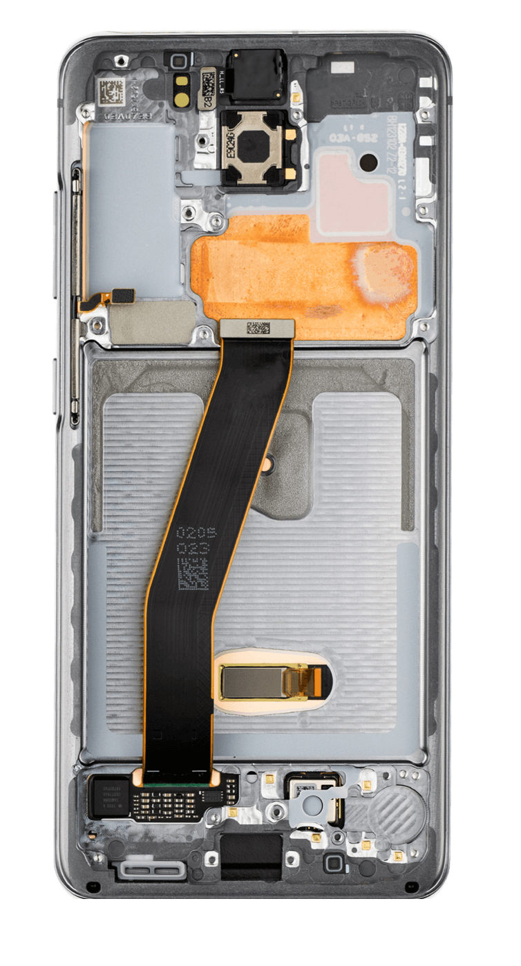 (Cosmic Gray) (Refurbished) For Galaxy S20 | LCD Replacement Part with Frame